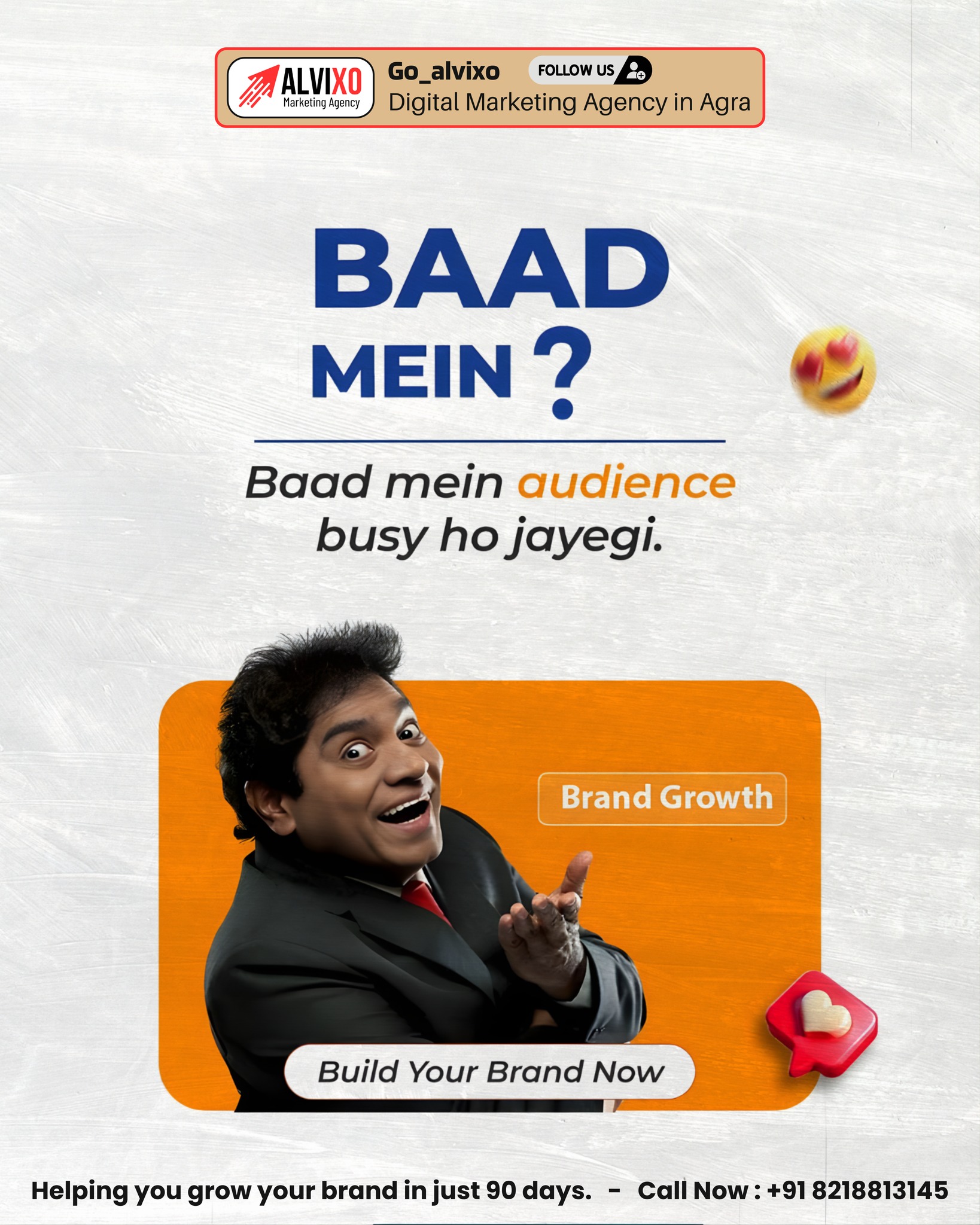 Instagram reel cover designed for a client by ALVIXO Promotions