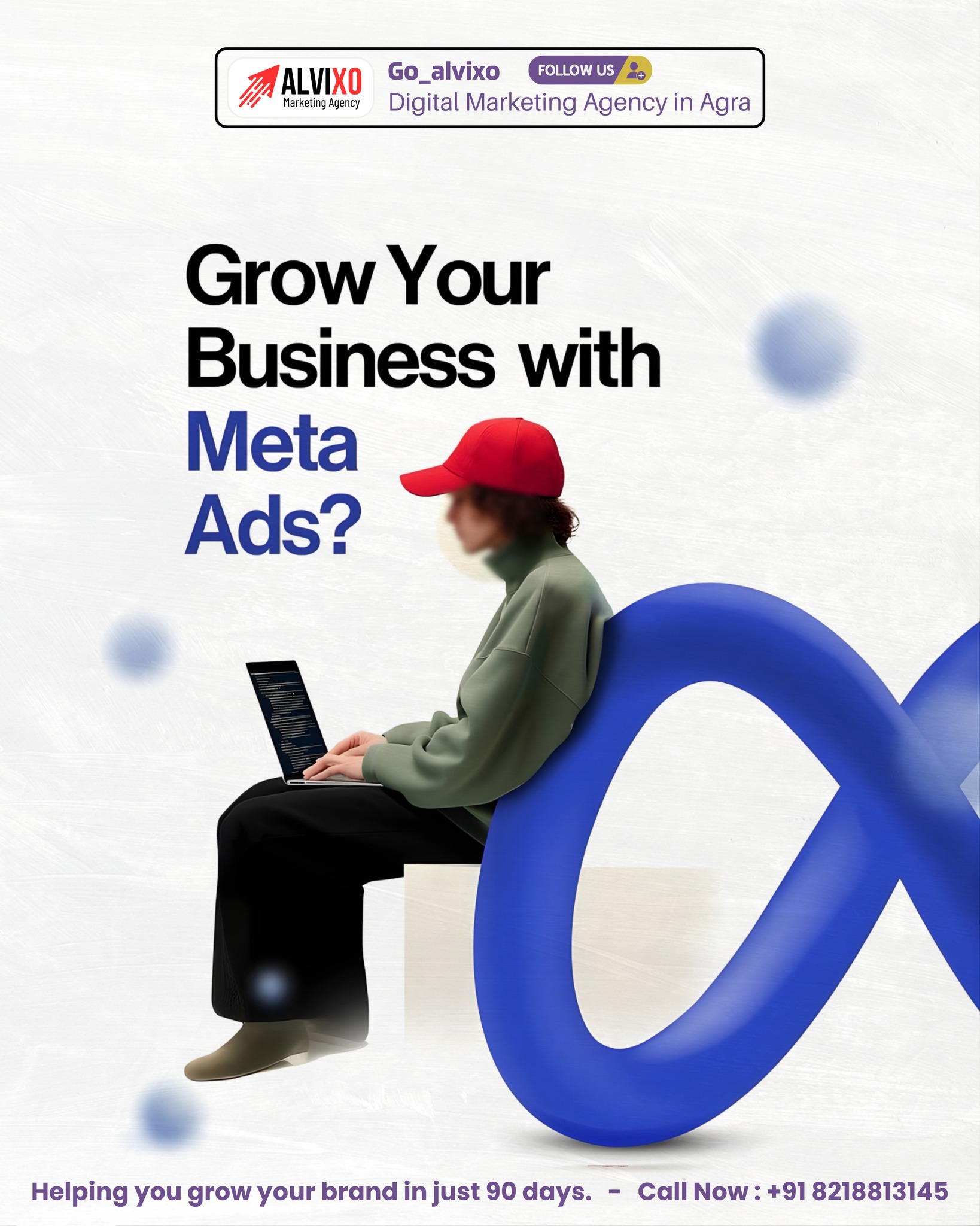 Brand promotion graphic from the ALVIXO Promotions portfolio